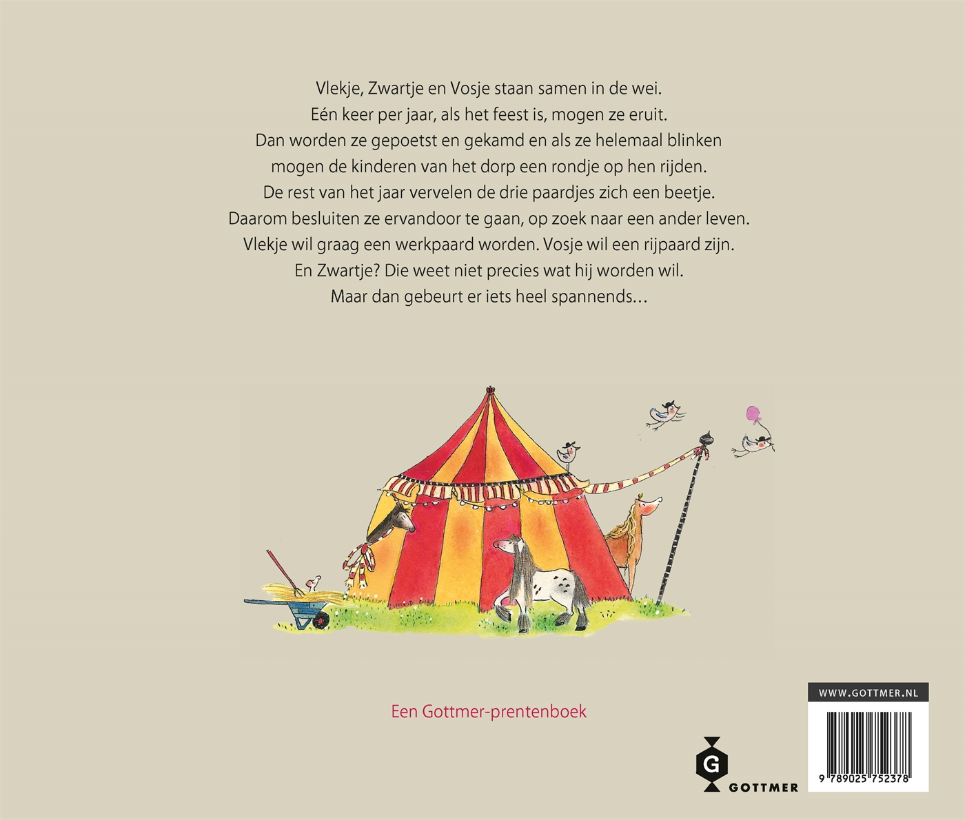 Drie dappere paardjes, foto 2 van 2
