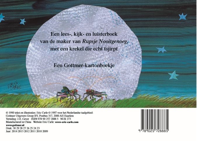 De krekel die niet tsjirpen kon, foto 2 van 2