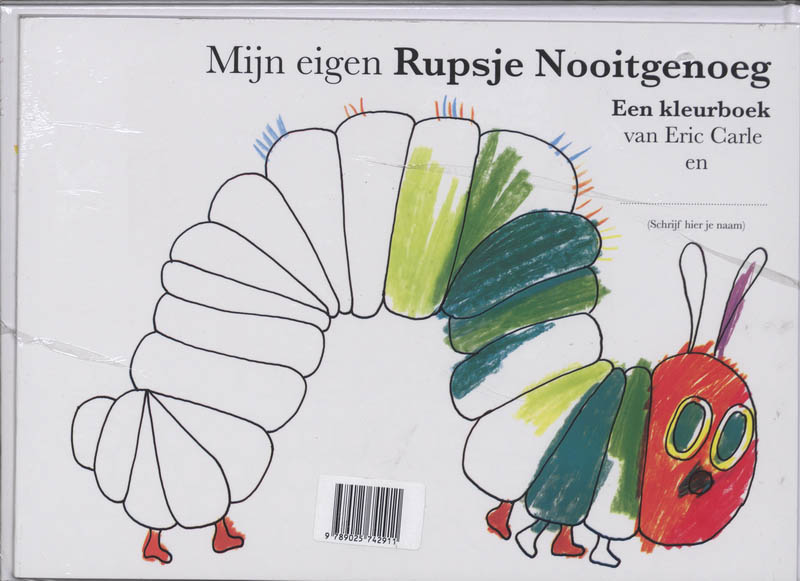 Rupsje Nooigenoeg prentenboek en kleurboek, foto 2 van 2