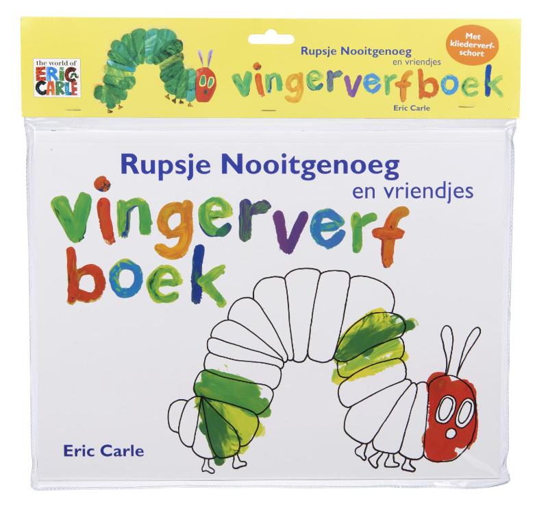 Rupsje Nooitgenoeg vingerverfboek