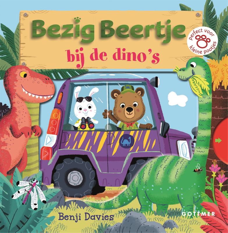 Bezig Beertje bij de dino’s
