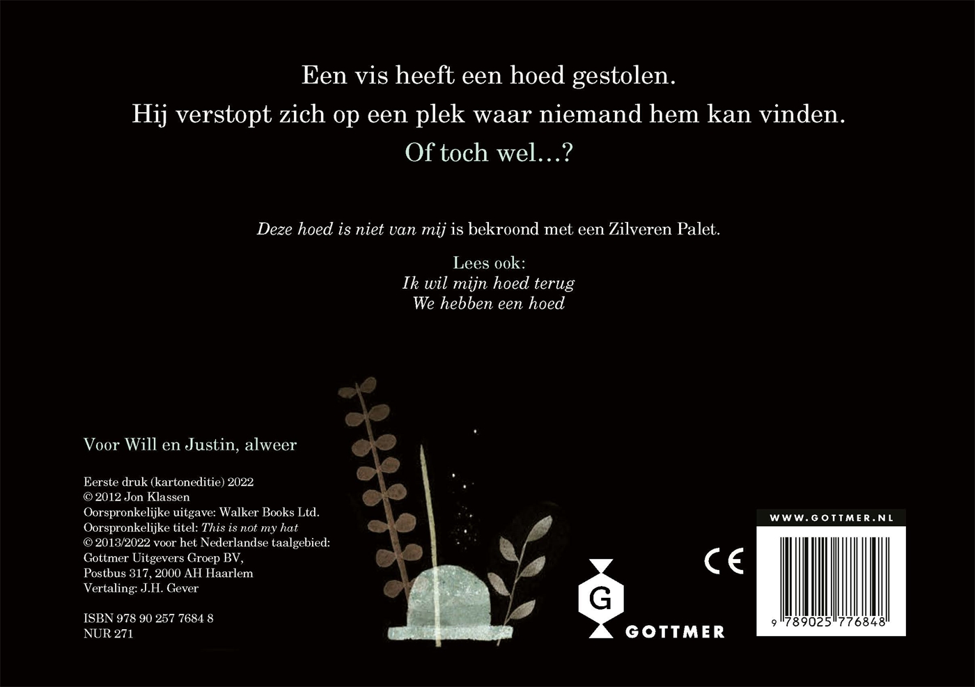 Deze hoed is niet van mij - Gottmer Uitgevers Groep