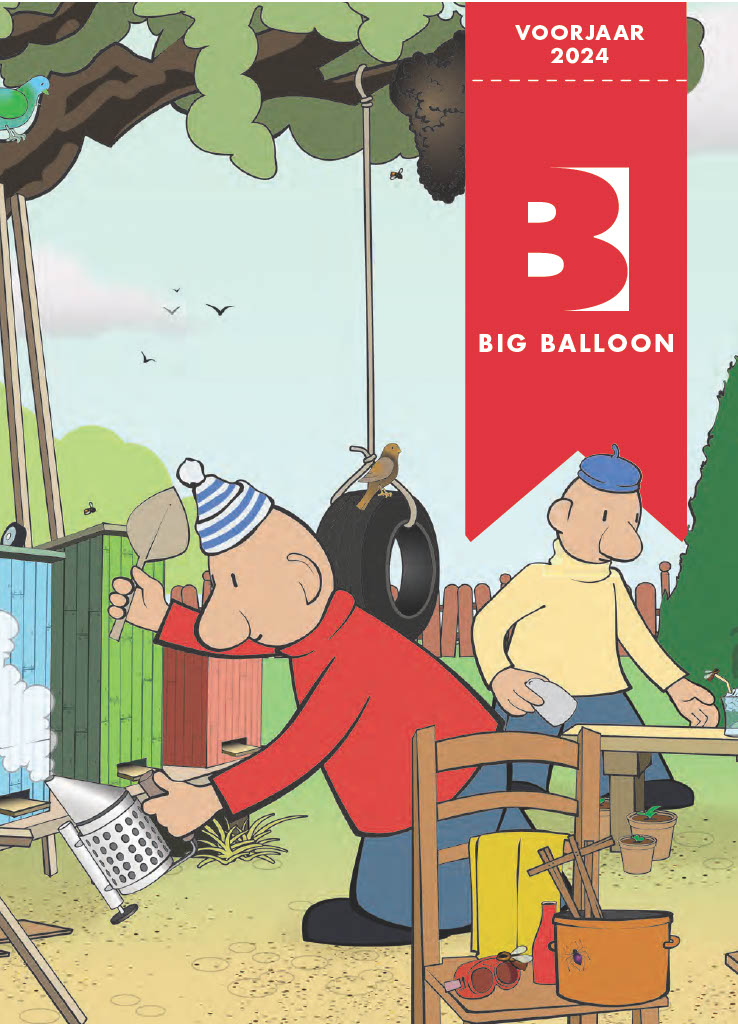 Omslag aanbiedingscatalogus Big Balloon voorjaar 2024