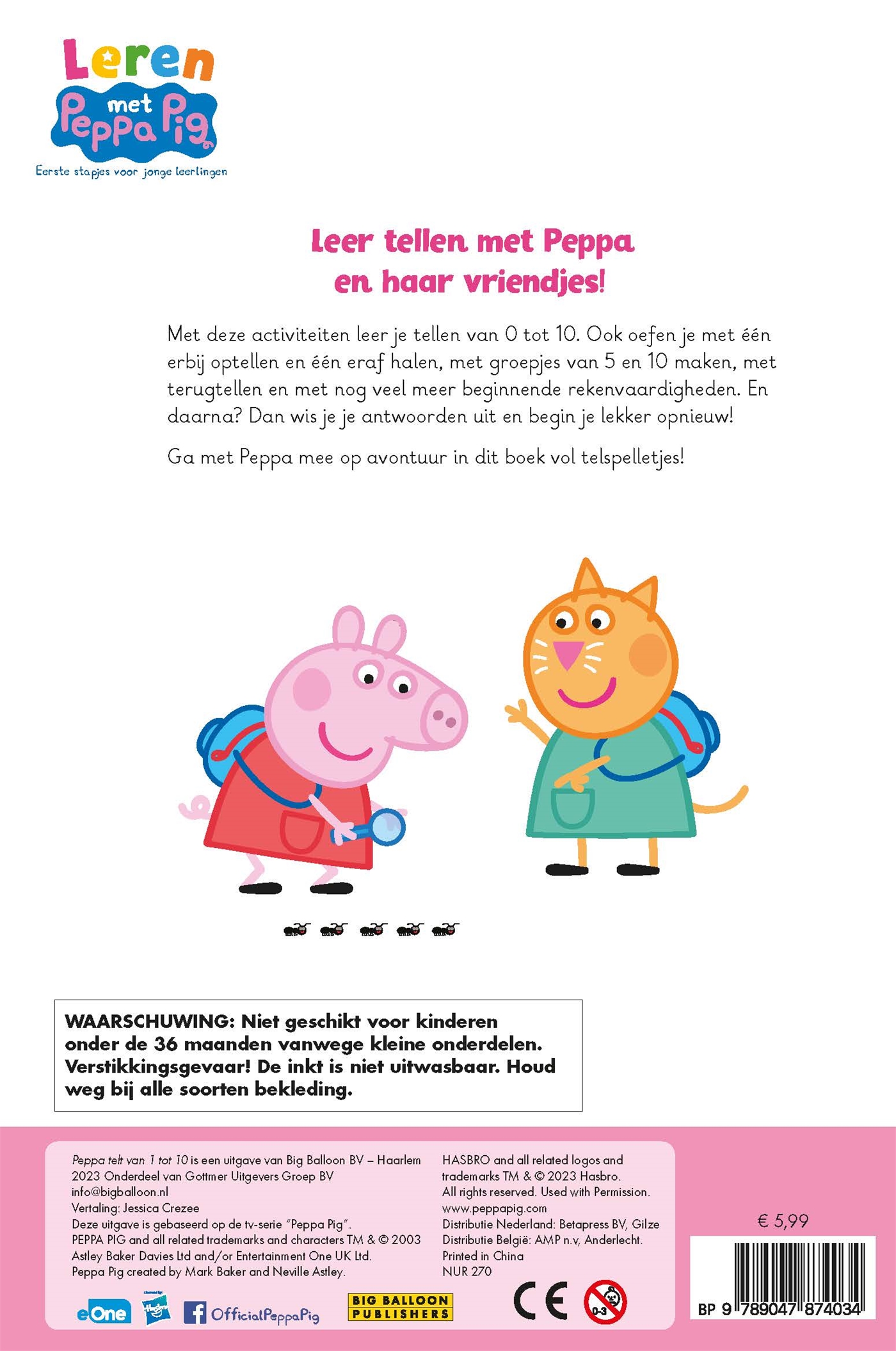 Peppa telt van 1 tot 10, foto 2 van 2