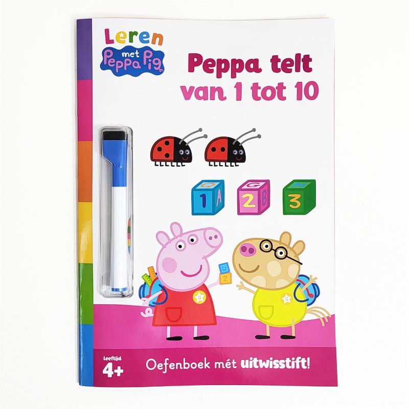 Peppa telt van 1 tot 10