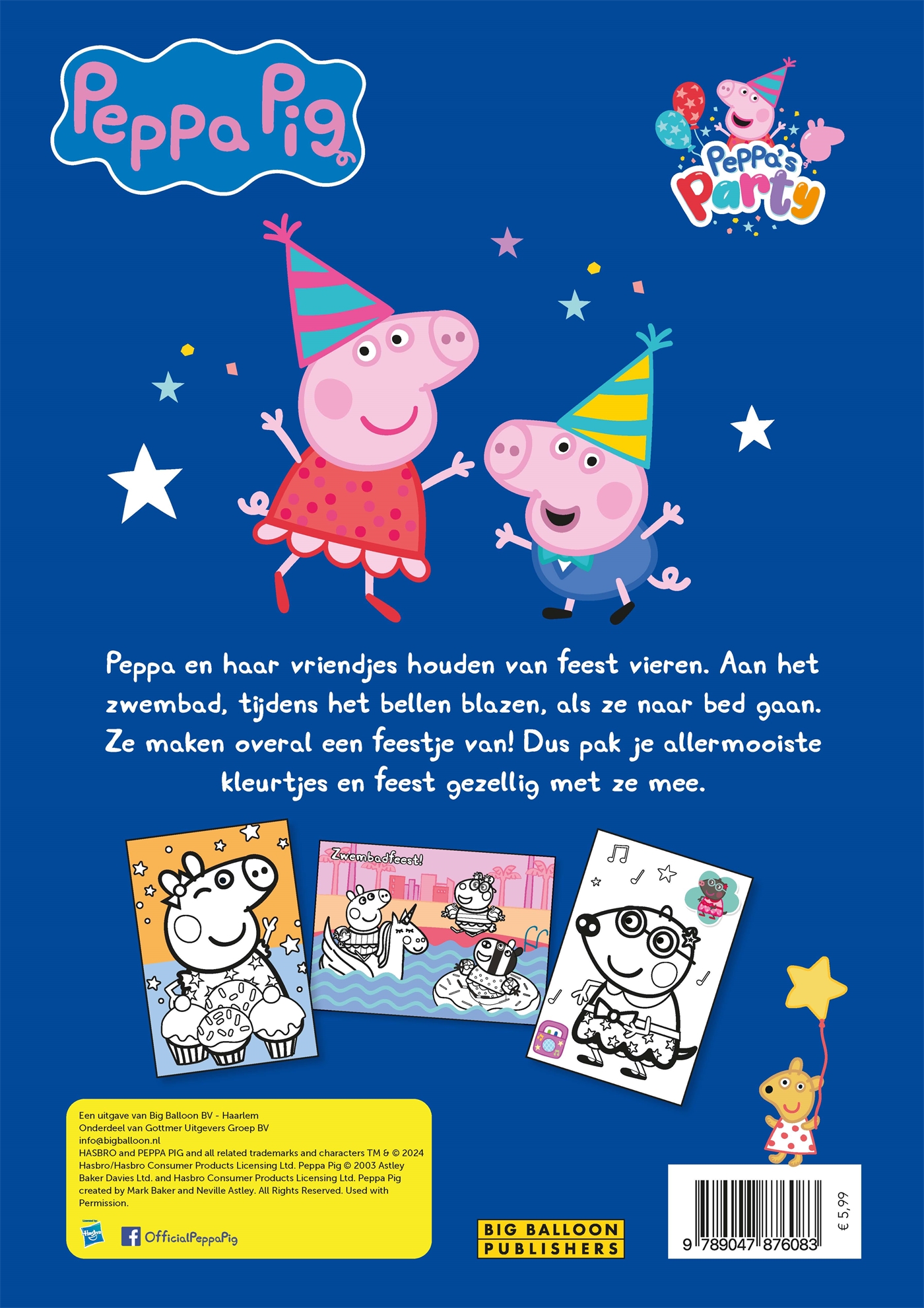 Peppa’s feestkleurboek, foto 2 van 2