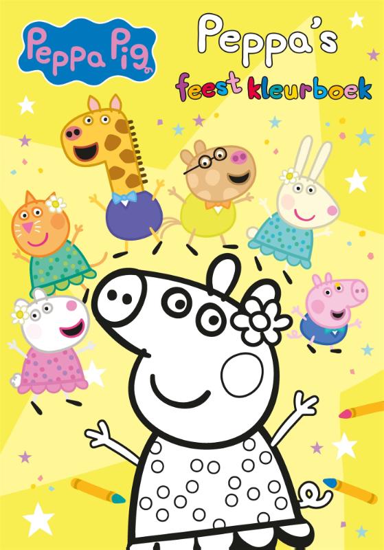 Peppa’s feestkleurboek