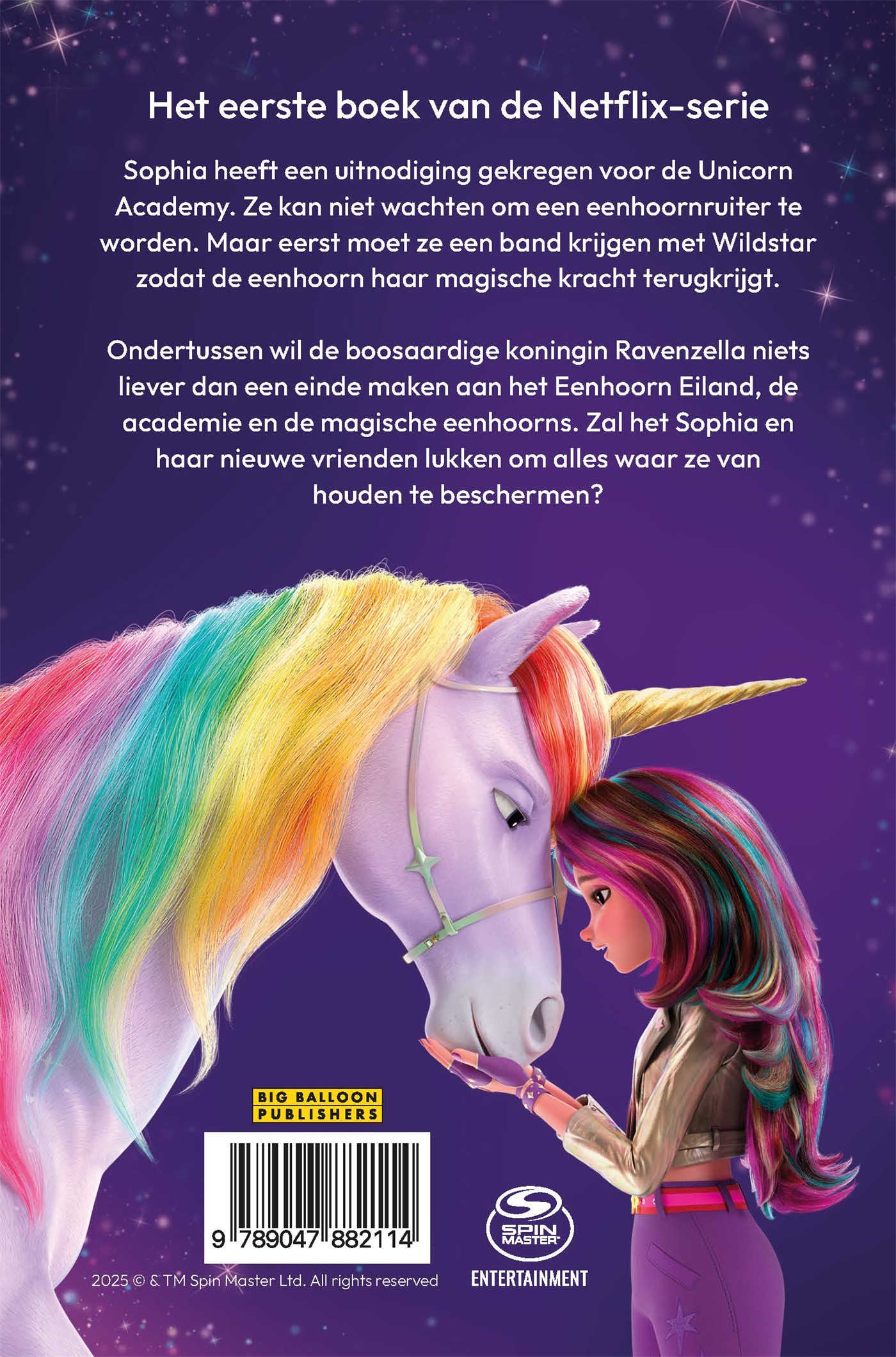 Sophia’s uitnodiging voor de Unicorn Academy, foto 2 van 2