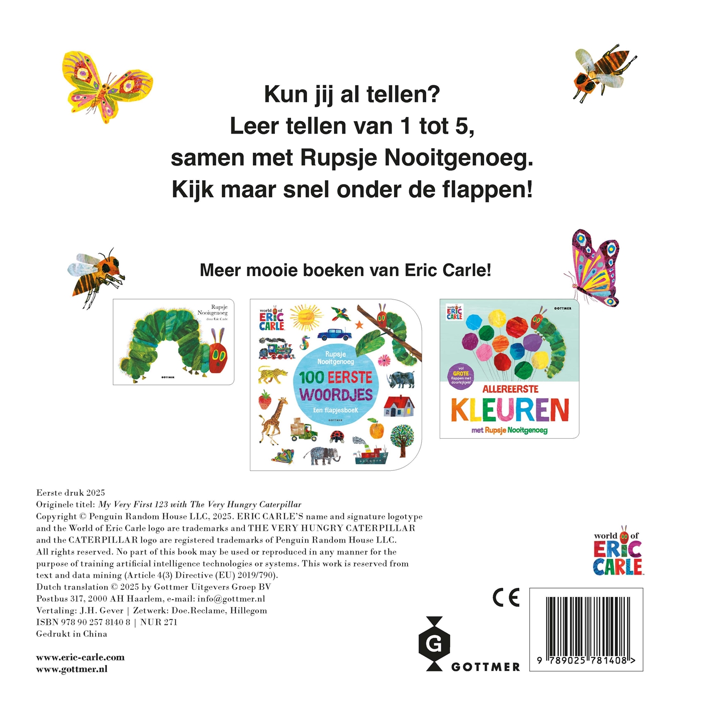 Allereerste cijfers met Rupsje Nooitgenoeg, foto 2 van 2