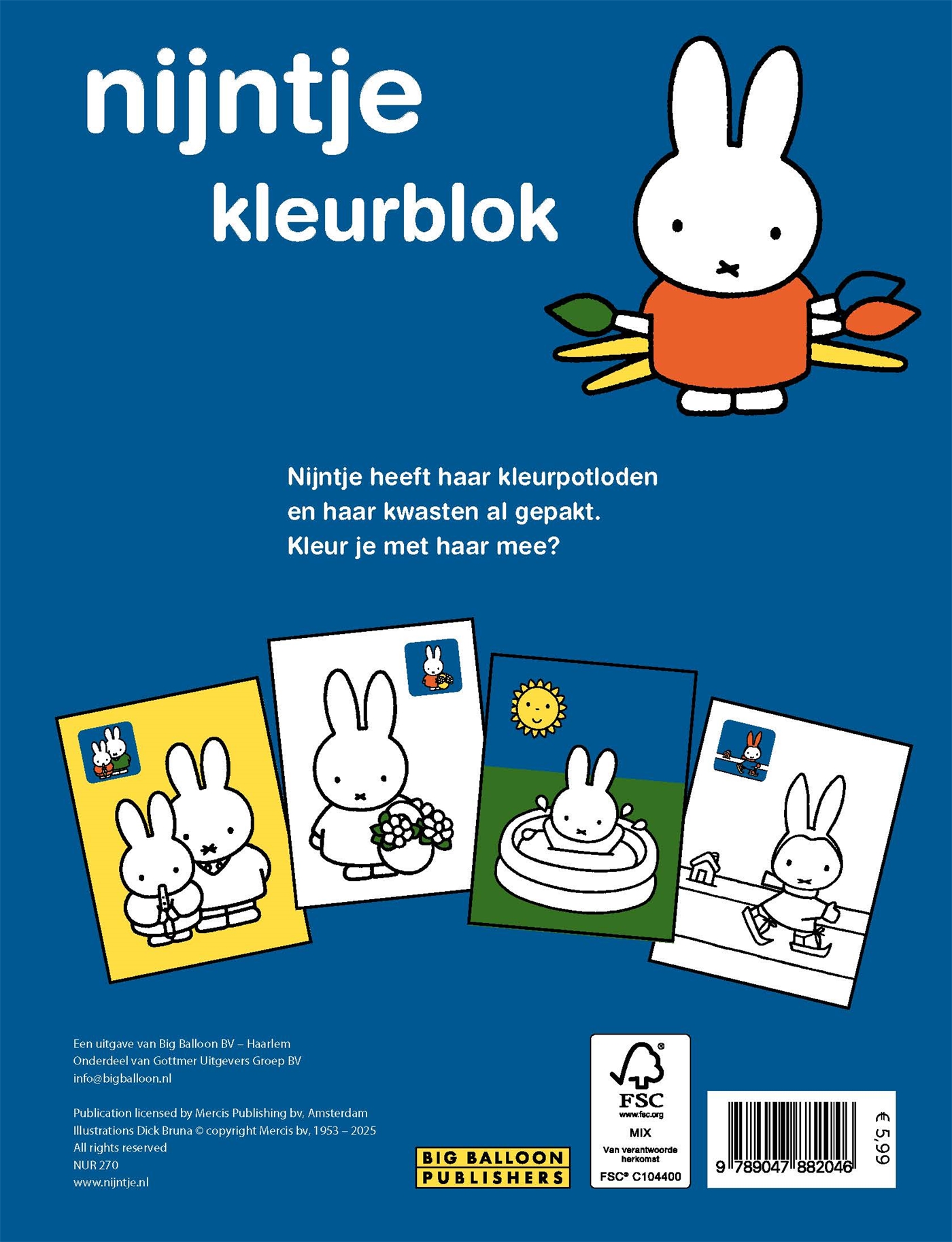 Nijntjes kleurblok, foto 2 van 2